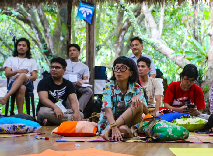 Dhyta Caturani at Coconet II Camp