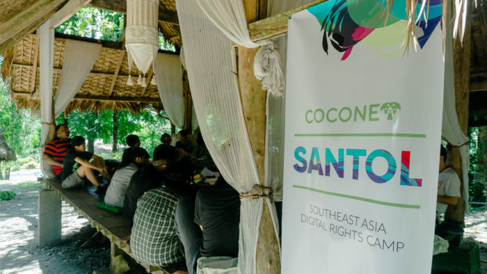 A Session at Coconet. Image by M. Bree