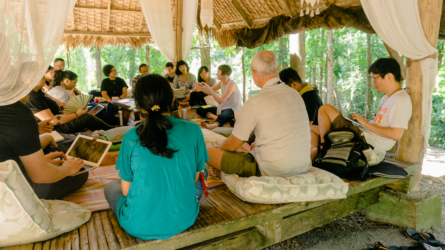 AI Session at Coconet, Image by M Bree