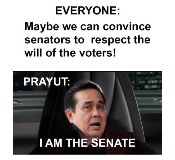 meme7 Prayut: I am the senate